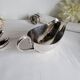 Silver-plated sauce boat