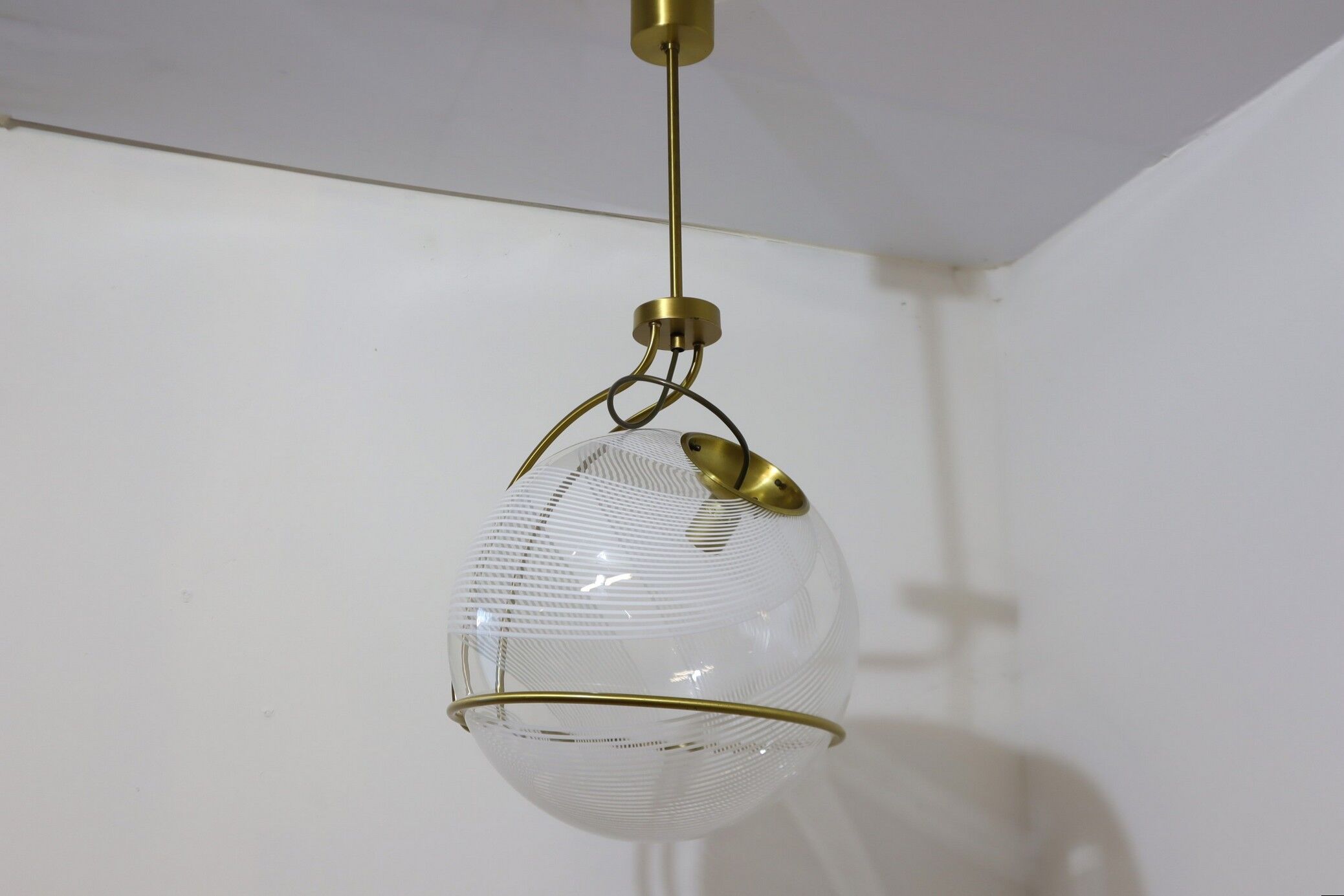 Lino Tagliapietra hanging lamp La Murrina 1970s