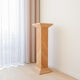 Vintage rattan pedestal, 1980s.