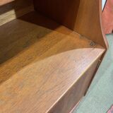 Buffet bar en teck anglais des années 70