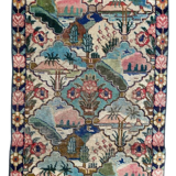 Vintage decorative carpet Mahal 129x79cm