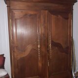 Antique solid oak cabinet
