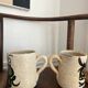 Pair of vintage ceramic mugs