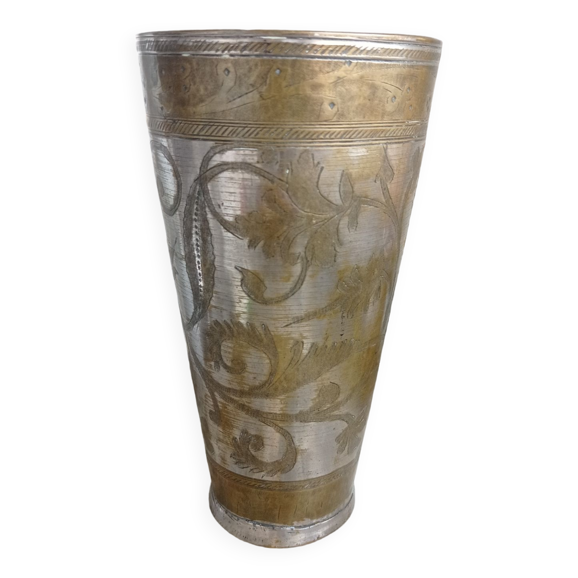 Indian lassi glass