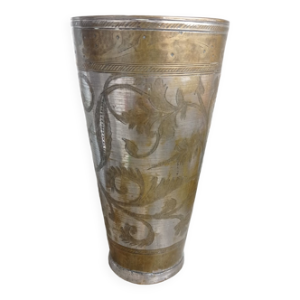 Indian lassi glass