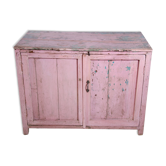 Buffet tribal en teck birman