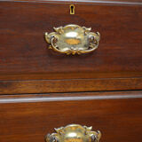 Superb Edwardian Walnut Dressing Chest