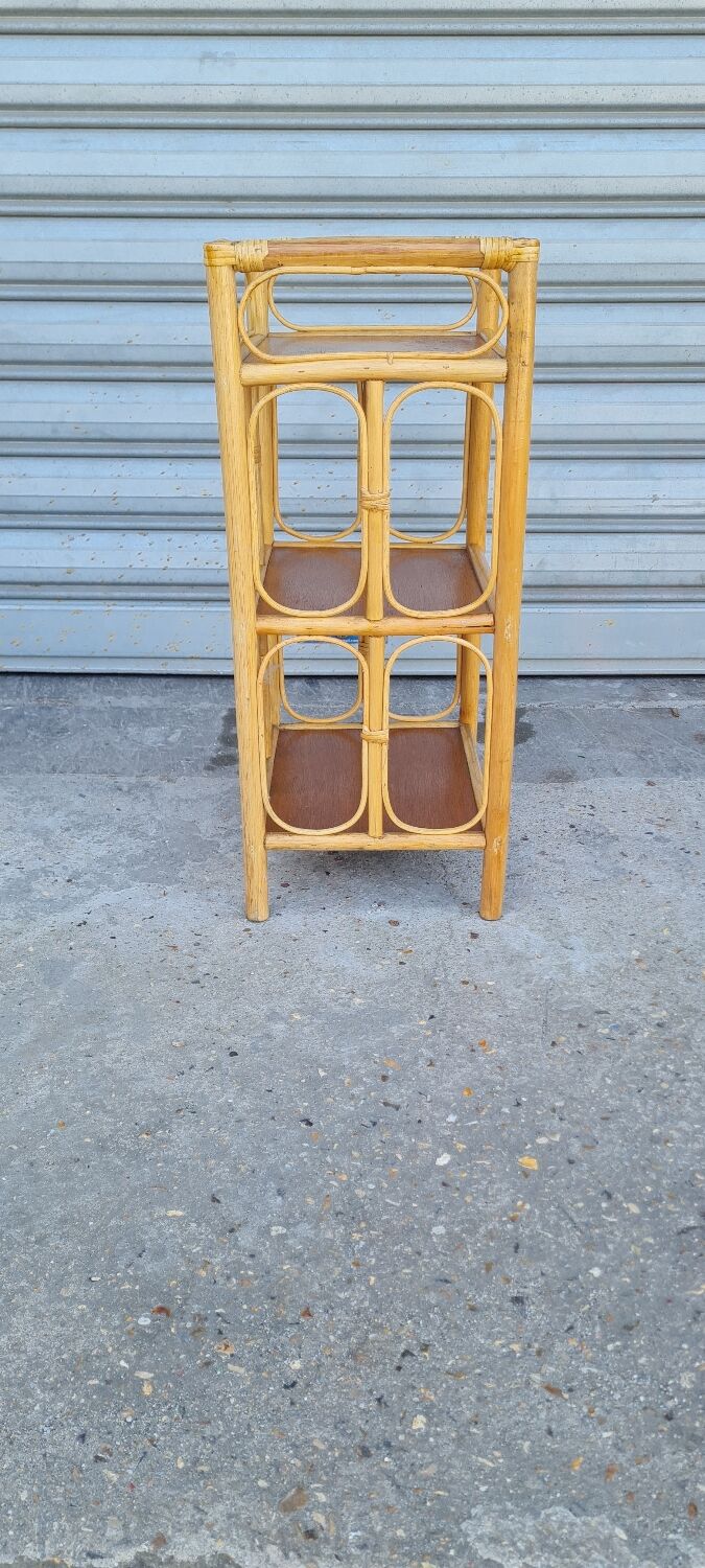 Rattan shelf 1970
