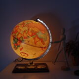 Vintage danish globe, 1970s