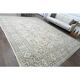 1970s Vintage Persian Handmade Wool Cotton Beige Area Rug 291x387
