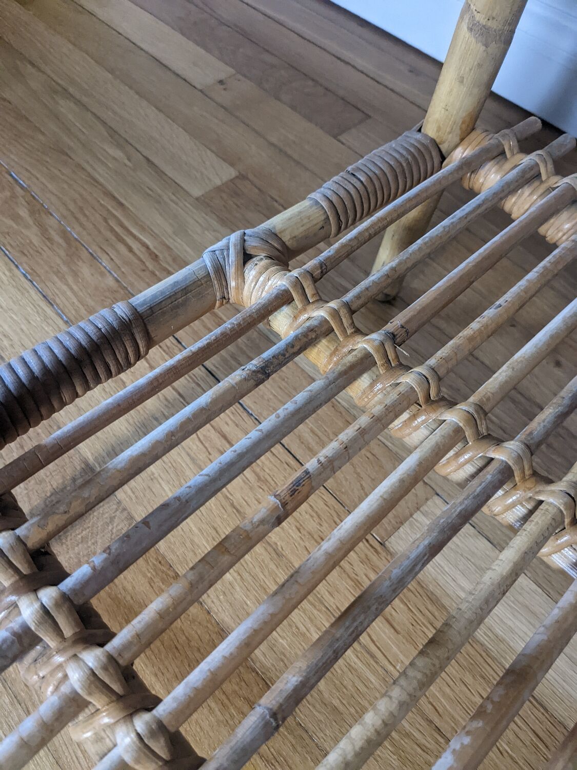 Rattan coffee table