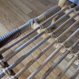 Table basse en rotin