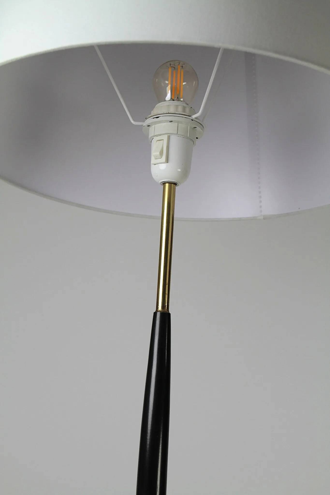 Pair of Model 163 Floor Lamps by Eskilstuna Elektrofabriks Aktiebolag – Sweden, late 1950s