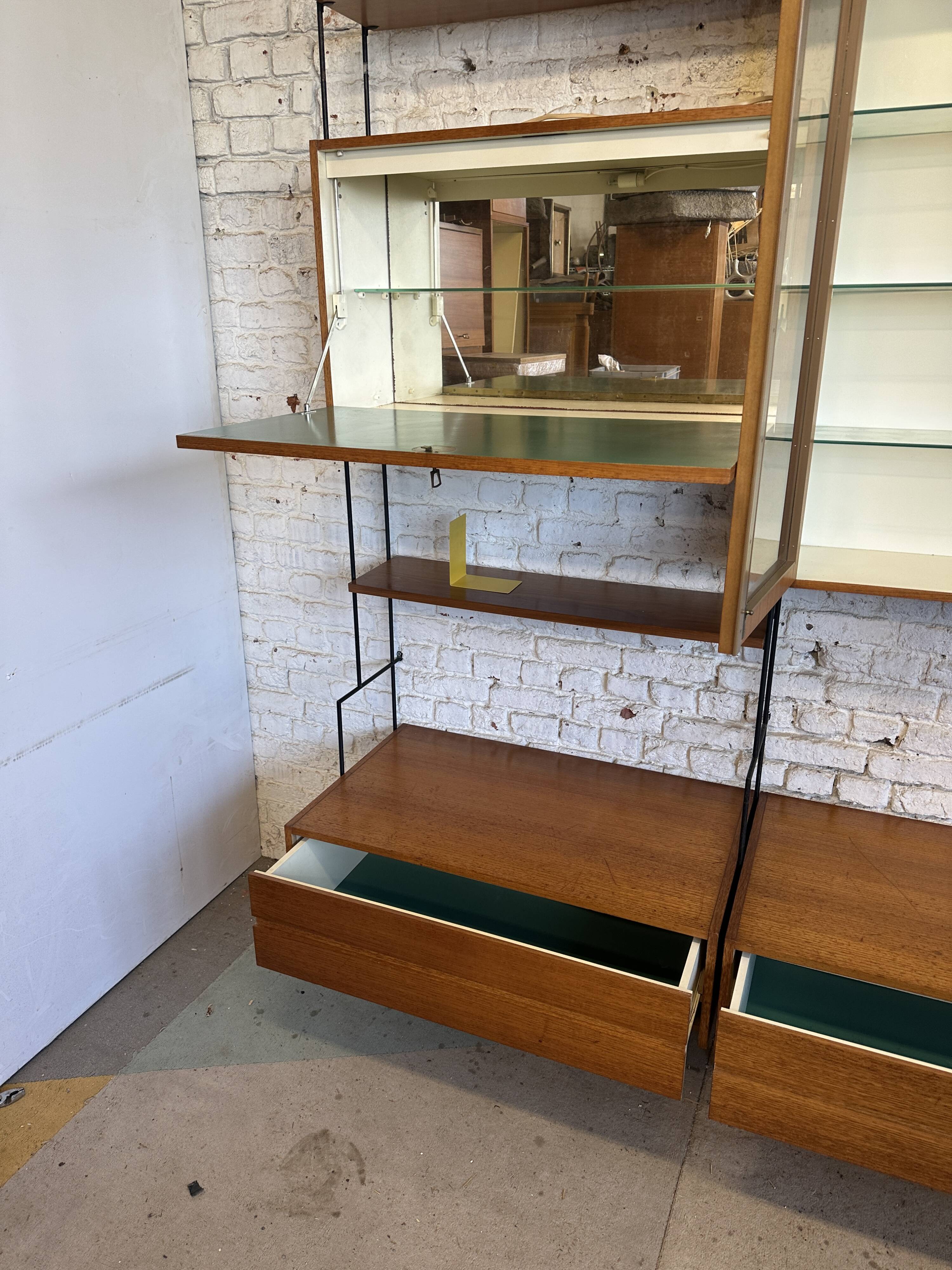 Bookcase DDR Omnia 1960 vintage