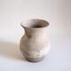 Vase vintage gris en terre cuite, Vallauris