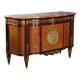 Louis XVI-style buffet in mahogany and gilded bronze, 20th century.