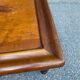 Solid cherry coffee table with 3 drawers in Louis Philippe style, 1980.