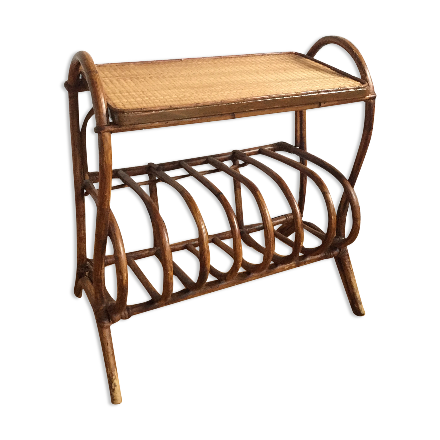 Meuble d'appoint rotin