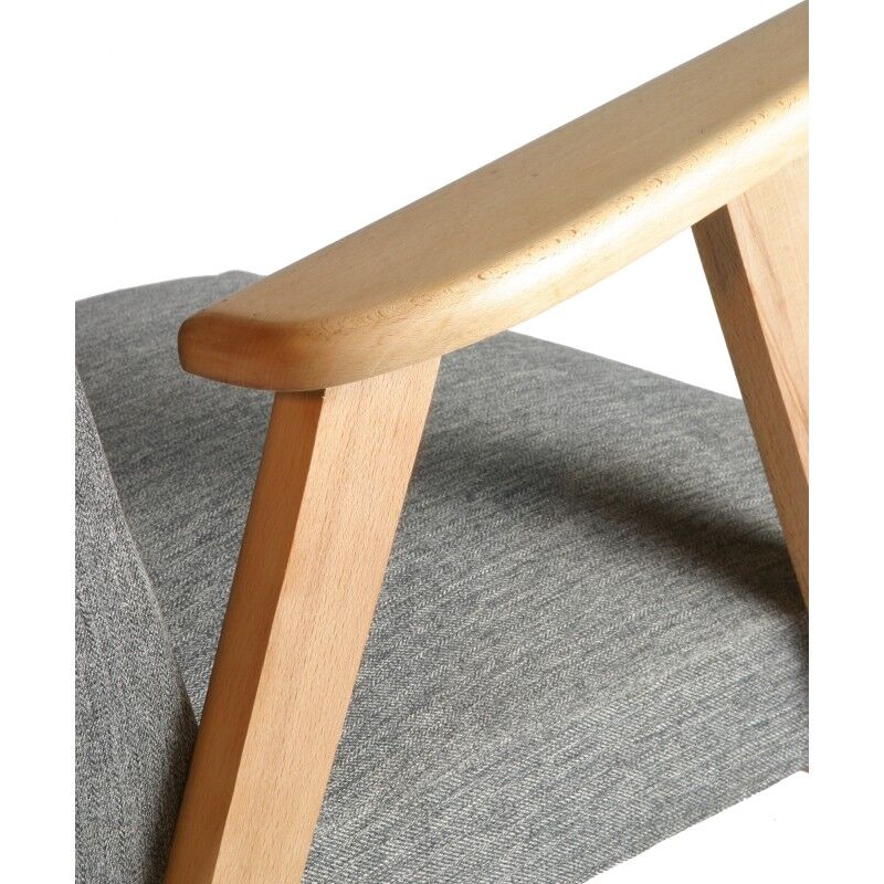 Fauteuil pieds compas des années 60