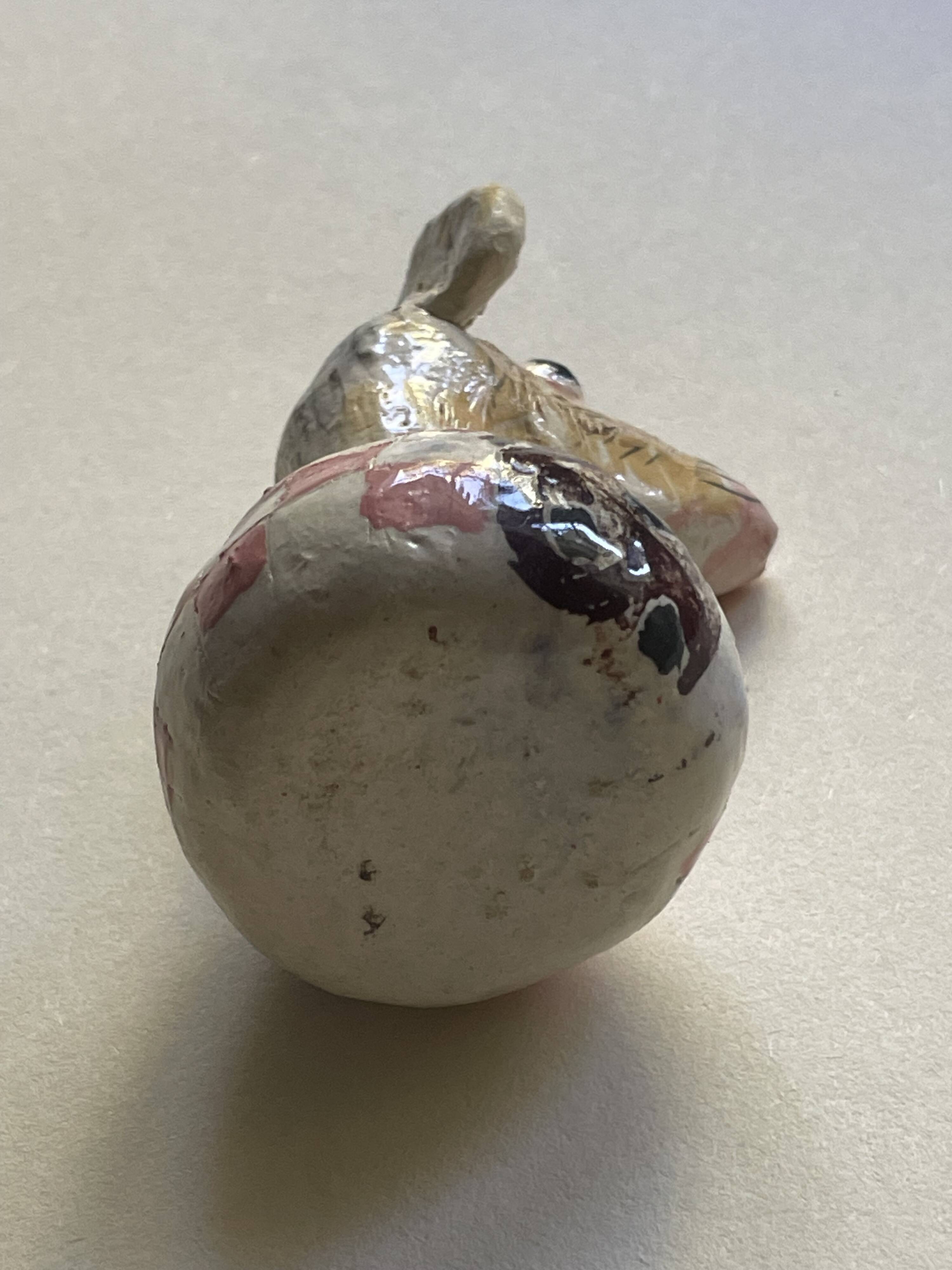Small "bud vase" in glazed ceramic