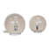 Pair of design mid century artglass Table Lamps, 1980s - Czechoslovakia