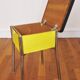 Formica table with 4 chairs and a stool dating from the 60s and 70s