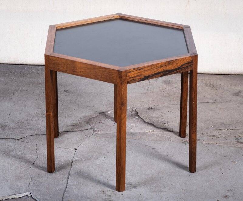 Table d'Appoint en Palissandre par Hans Kristiansen Andersen, 1960s