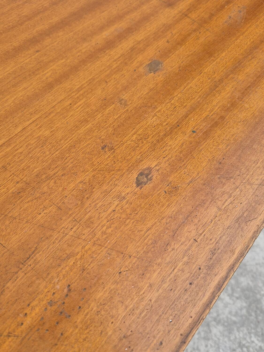 Vintage 1950s Scandinavian style modernist desk