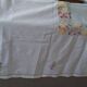 Embroidered tablecloth and open fruit decoration - 12 assorted towels