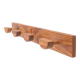 Portemanteau en bois blond, années 70