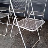 5 foldable chairs Emu Rio vintage ep 1970