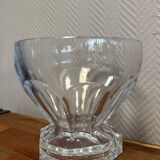 Baccarat: large crystal bowl on Talleyrand heel