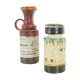 Set of 2 vintage mid century ceramic vases