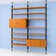 Wall Library or Floor/Ceiling in Blonde Beech