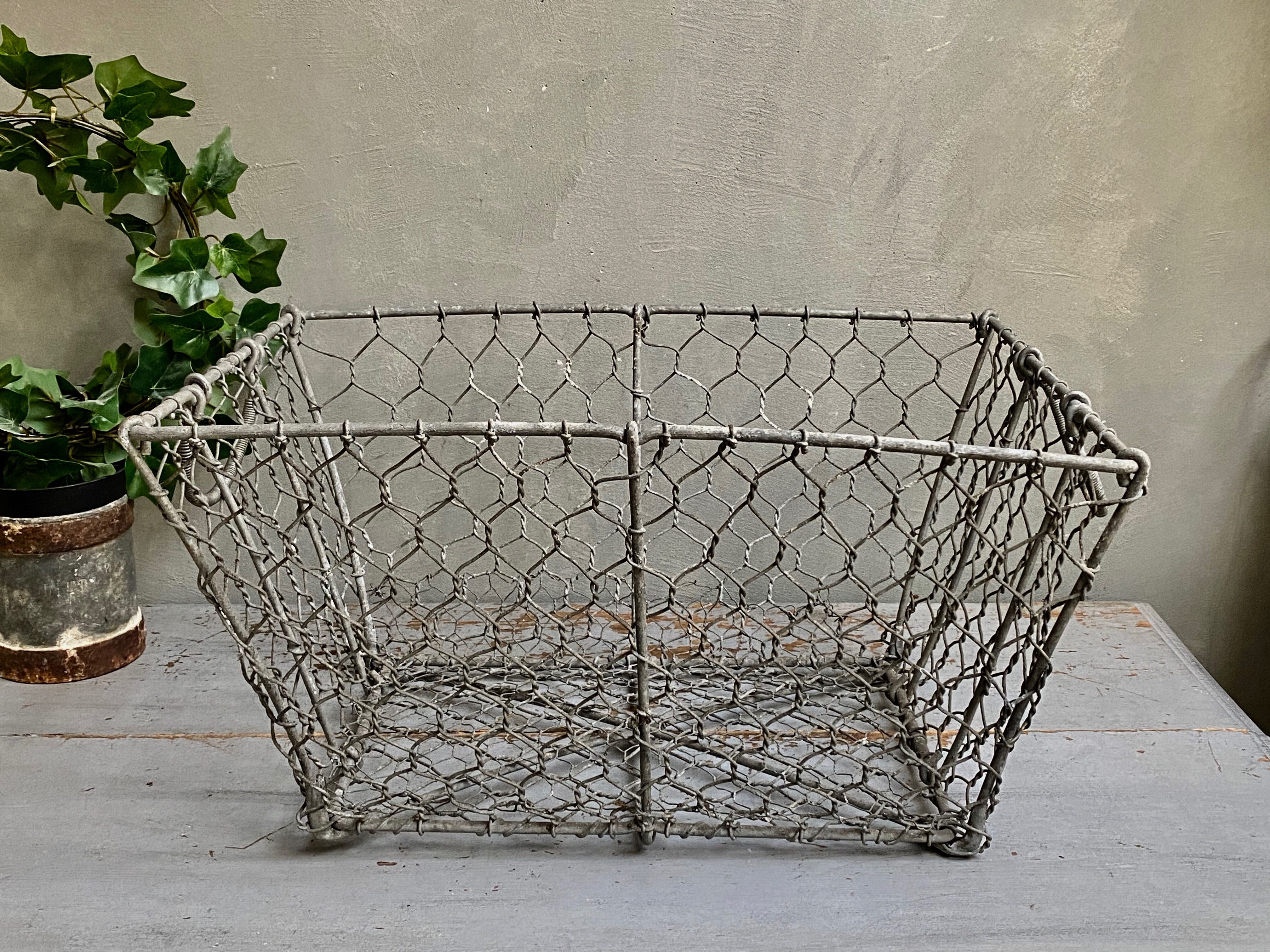 Old oyster basket