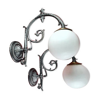 Pair of wall lamps