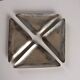 Vintage saucers, Milanese manufacture, 925 silver, Italy, 20th century