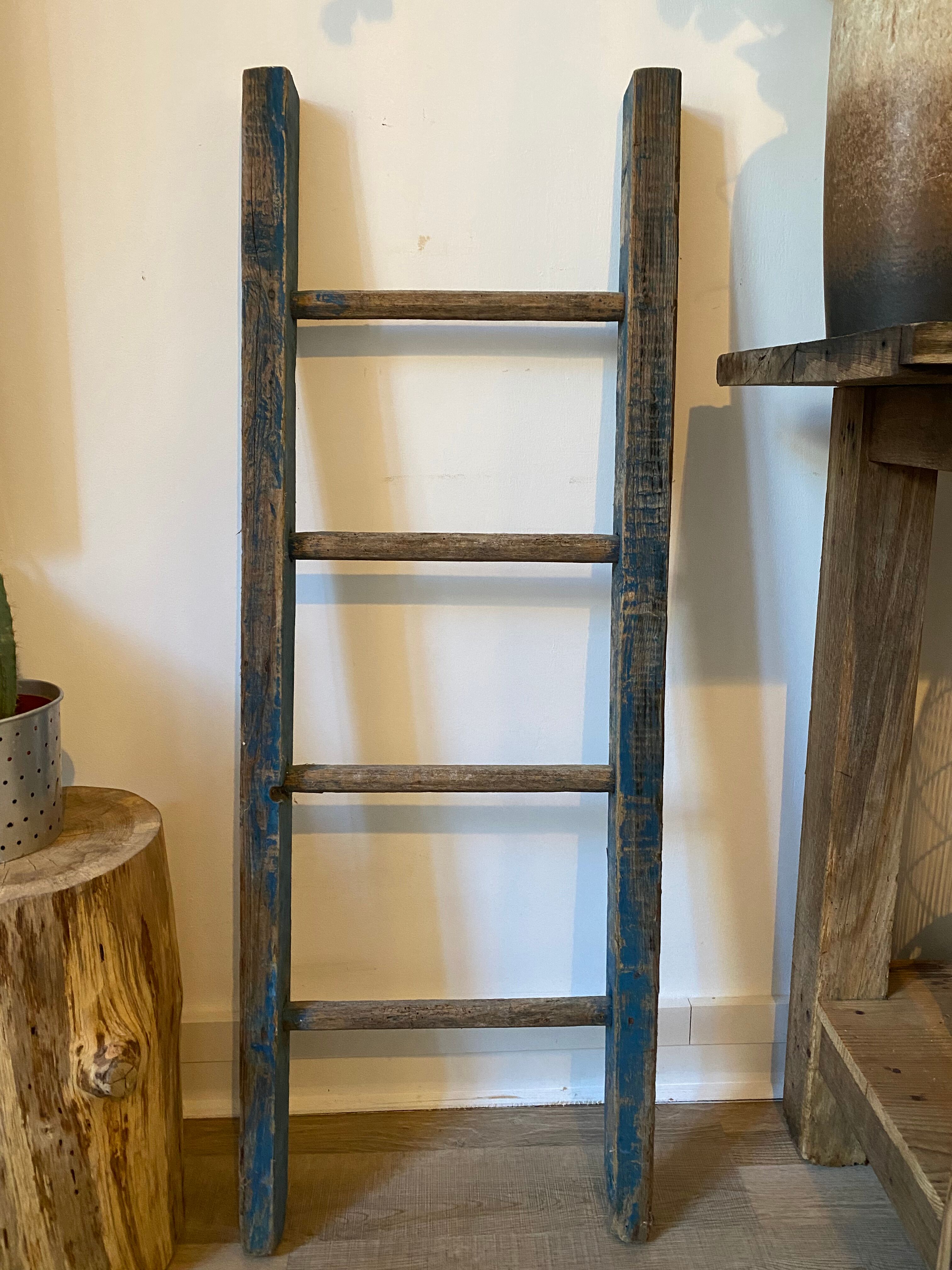 Wooden ladder