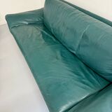 Salon complet canapé cuir teck design scandinave Komfort Danish