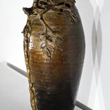Enamelled Ceramic Vase, signed "Korina", Art Nouveau – 1900