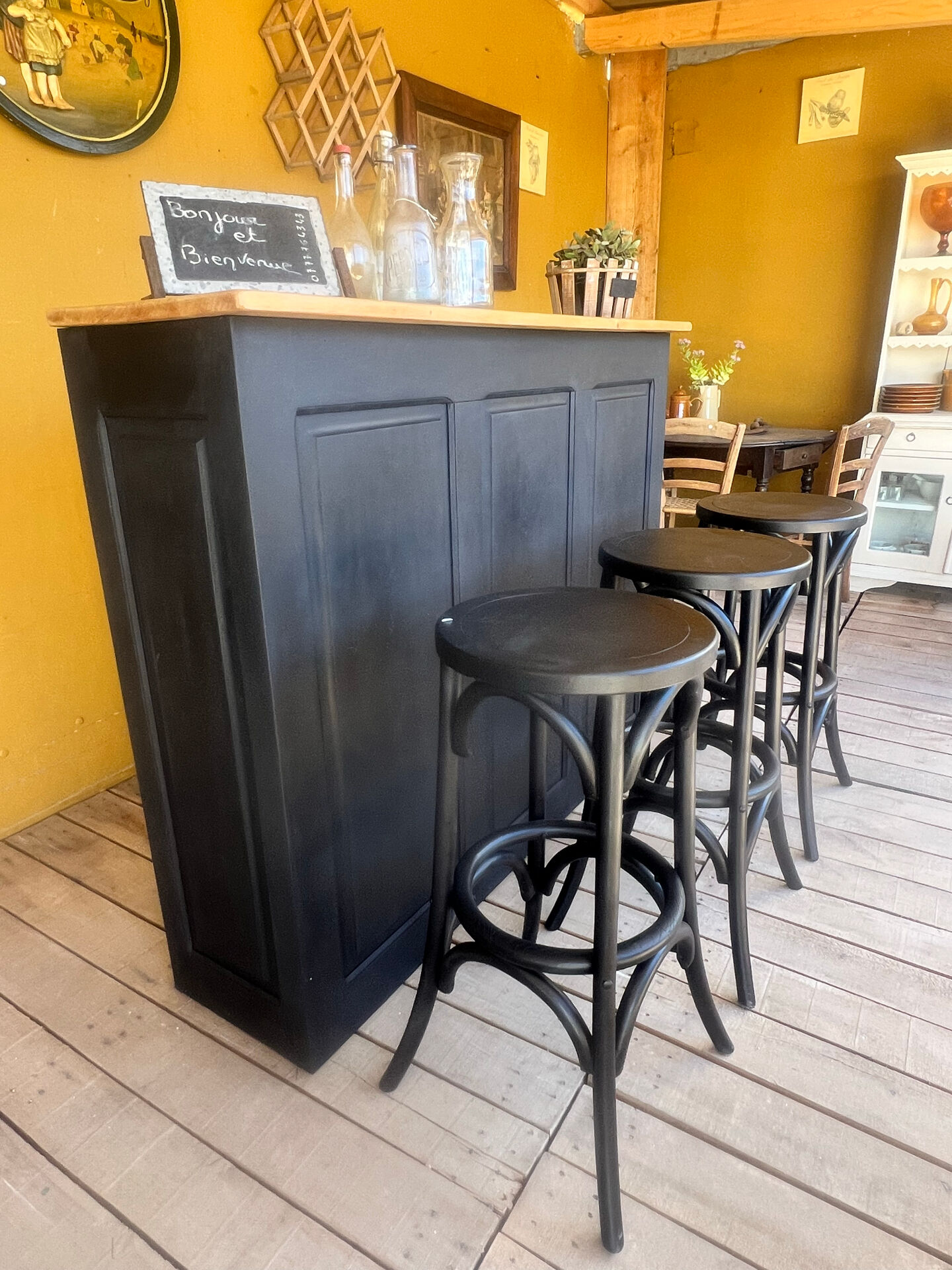 Bar en chêne