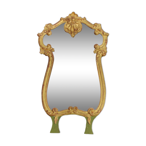 Miroir ancien doré