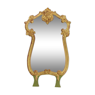 Miroir ancien doré