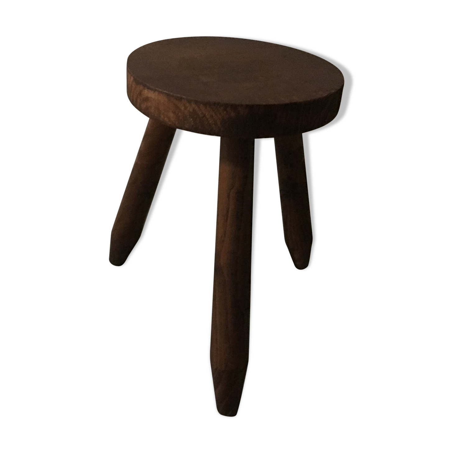 Tabouret de ferme tripode