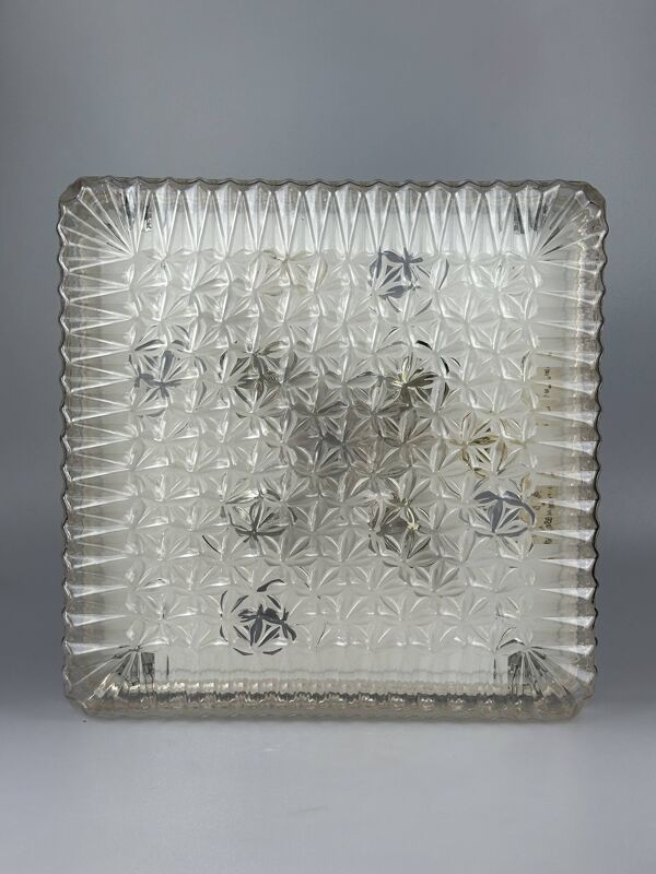 XXL Plafonnier en plastique des années 1960/70 par Ridi Leuchten Allemagne