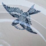 Service set in Longwy earthenware, Terre de fer.