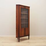 Vitrine en palissandre, design danois, années 1970, production : Danemark