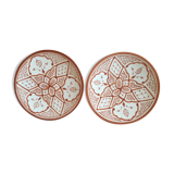 Moroccan ceramic plates