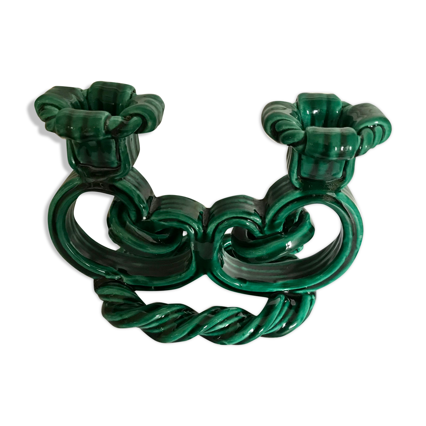 Vallauris ceramic candlestick circa 1940