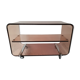 Smoked plexi furniture Michel Dumas